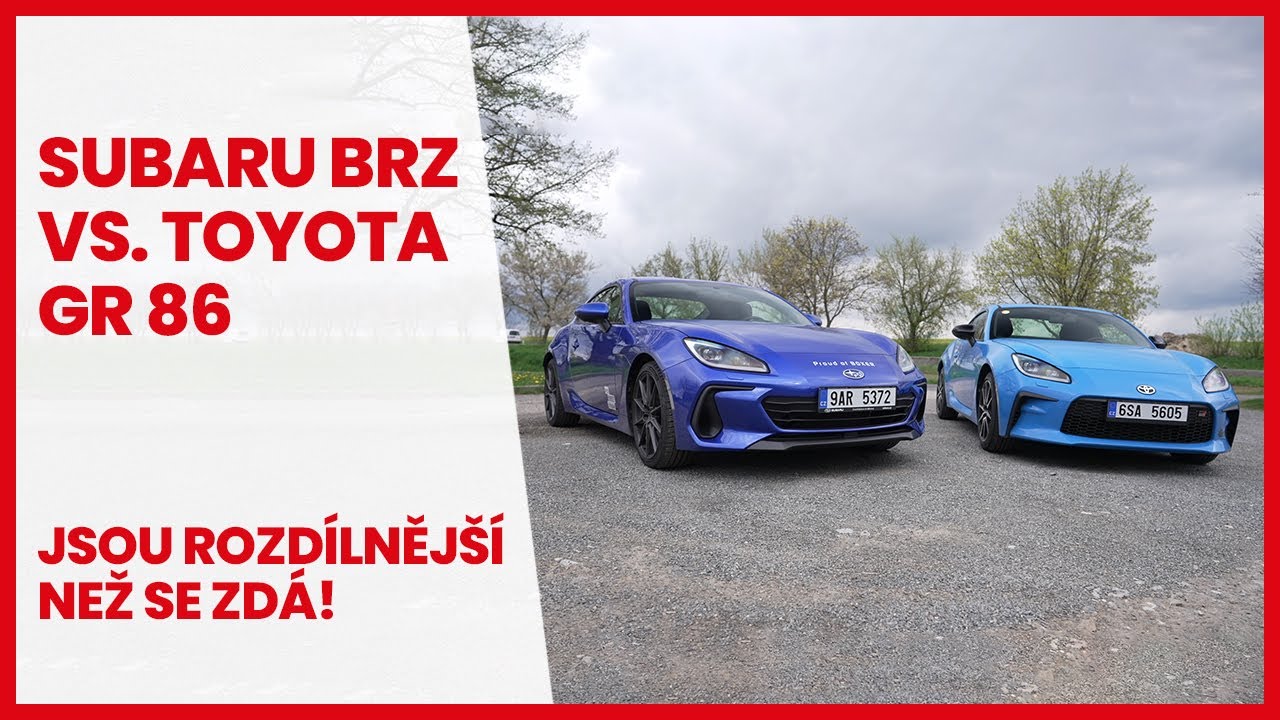 Subaru BRZ: Jak se liší od Toyoty GR86? A proč jezdí tak skvěle?!