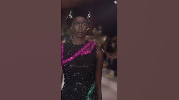 Anok Ya & Adut Akech at Versace SS22 #anokyai #adutakech #supermodel #runway #fashion #model #sudan