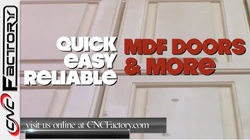 MDF Doors with The CNC Factory - HD