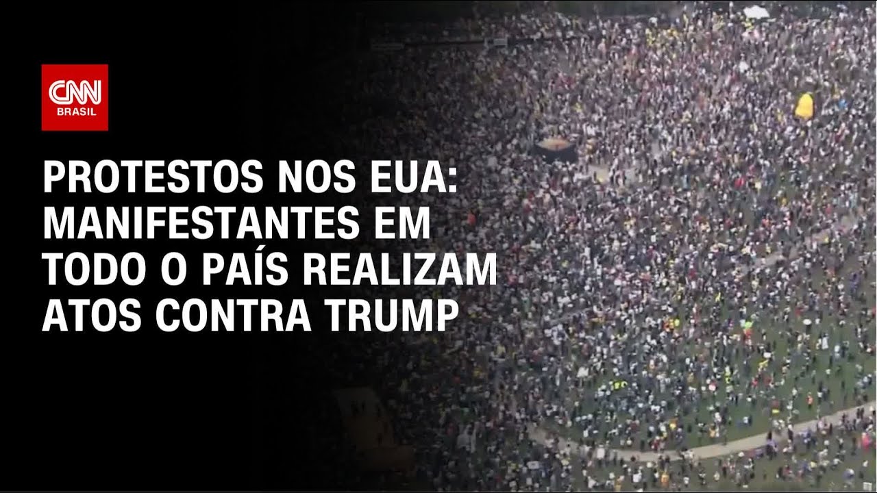 EUA têm mais de 2.500 protestos contra políticas de Trump | BOLETIM CNN