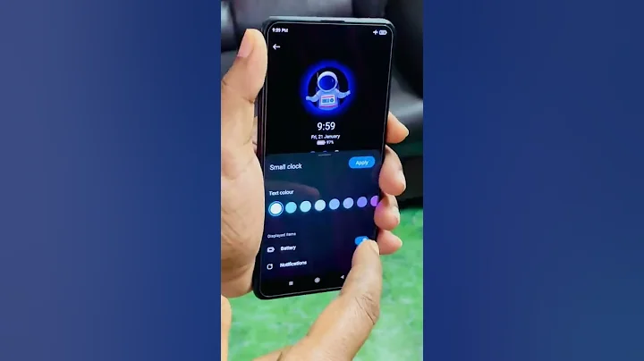 How to enable Always On Display Mode on Xiaomi Redmi Poco phone #shorts