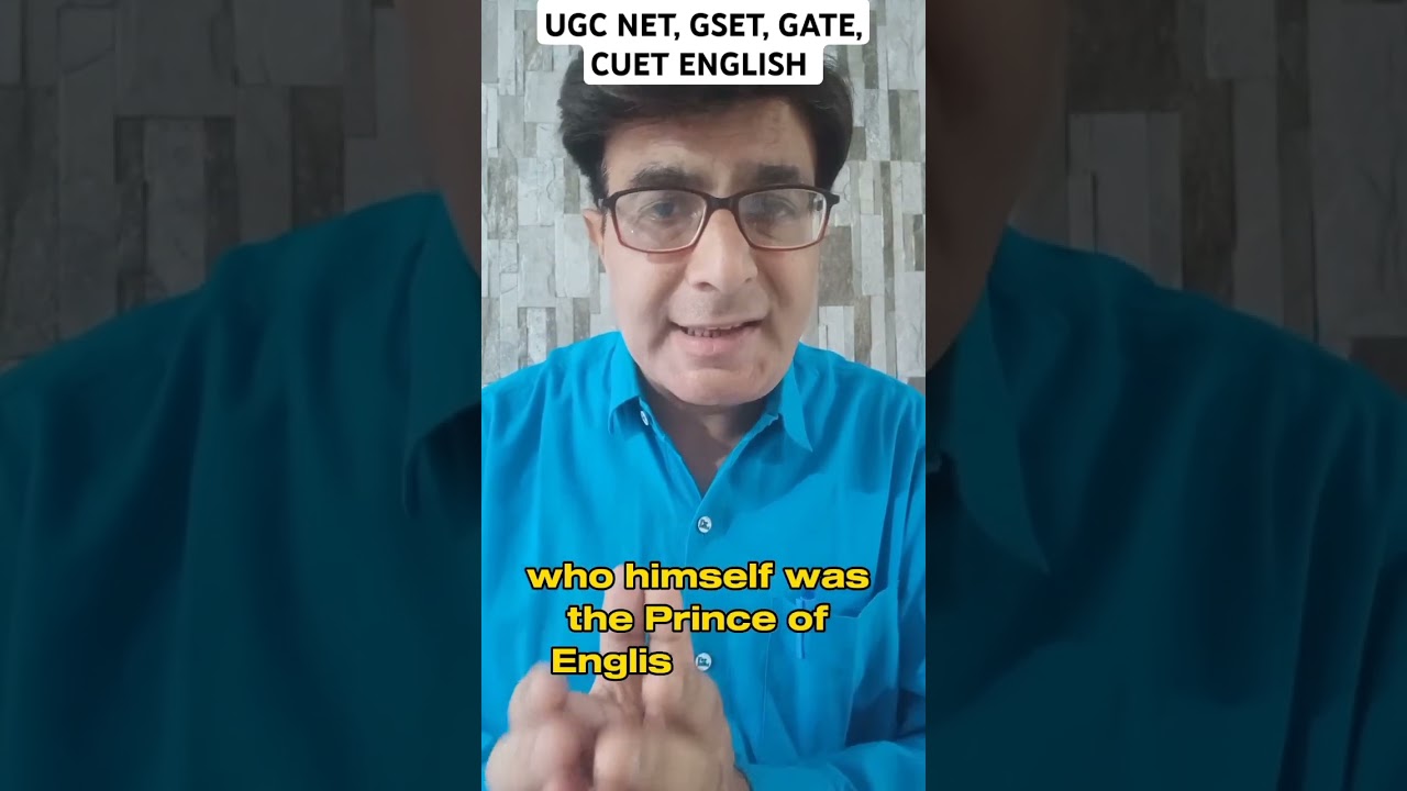 Edmund Spenser, SET English Literature