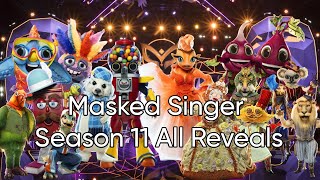 Masked Singer Season 11 All Reveals