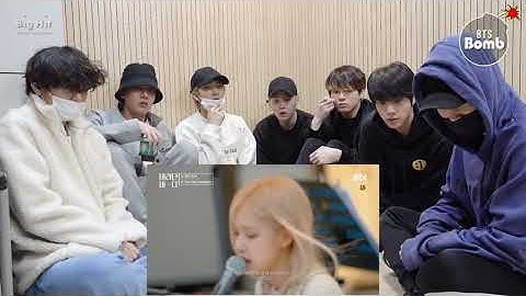 Bts reaction to 로제(ROSÉ) - The Only Exception♬