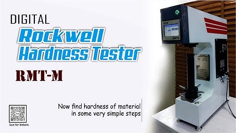 DIGITAL ROCKWELL Hardness Tester | RMT-M | Multitek Technologies | New Delhi | मल्टीटेक टेक्नोलॉजीज