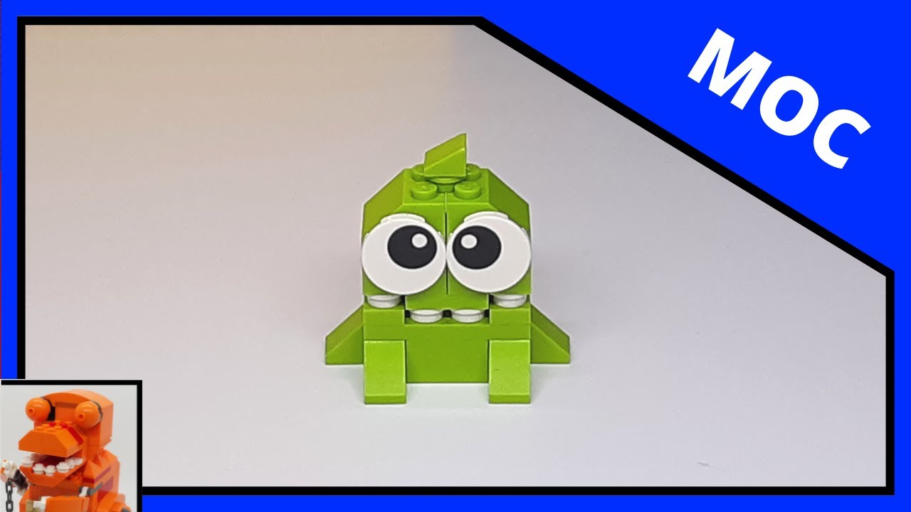 LEGO Cut the Rope Om Nom MOC! 