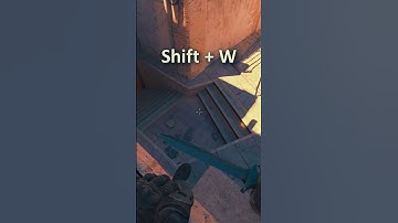 Silent Jump From Window on Mirage #shorts #reels #cs2