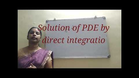 KTU S3 Maths| MAT 201| Module 1| Solution of PDE by direct integration : part 1