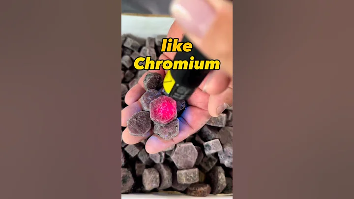 Did You know Fluorescent Rubies Glow under UV Light? #crystalmagic
