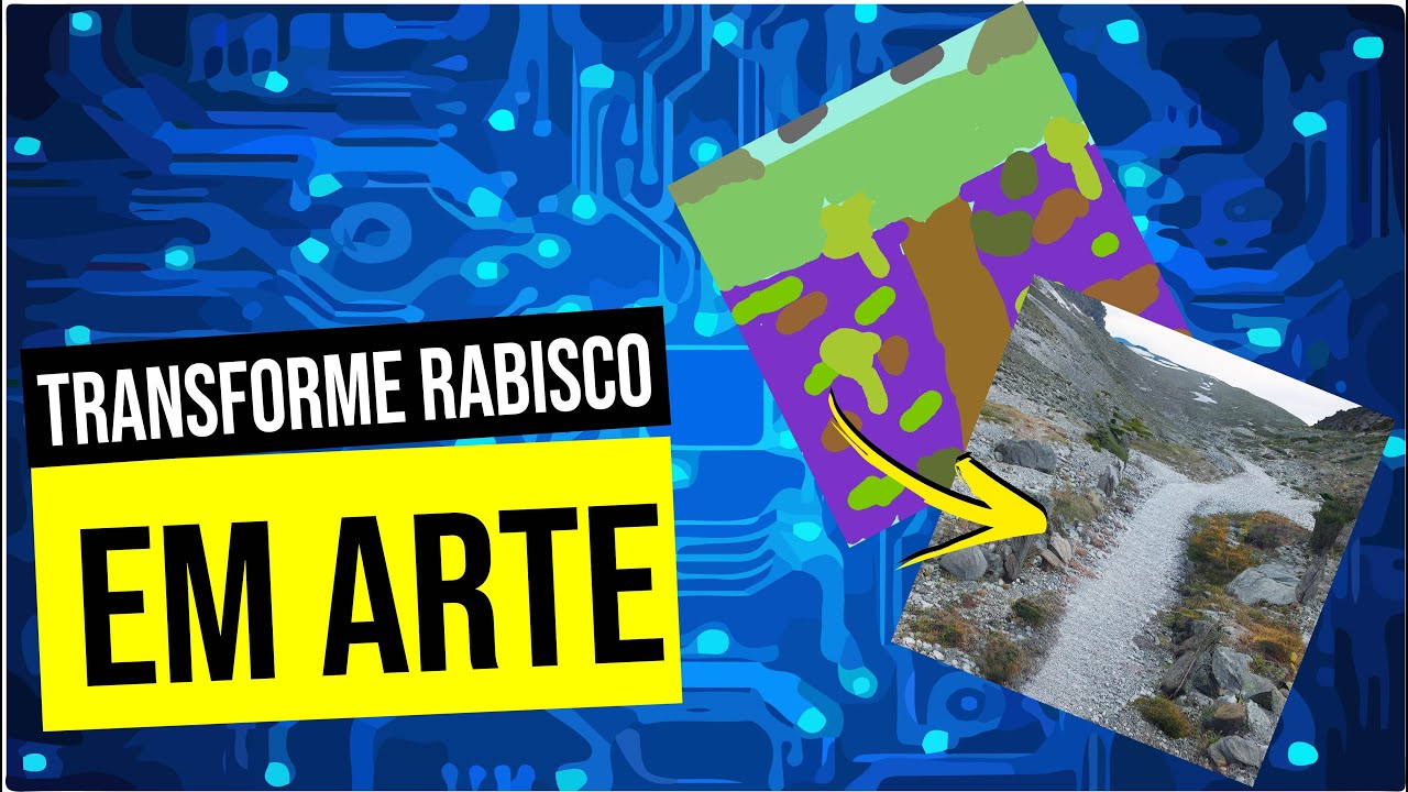 Transforme seus RABISCOS em ARTE neste SITE - YouTube