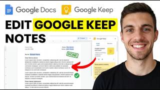 How to Edit and Insert Google Keep Notes in Docs 2026 (Simple Guide)
