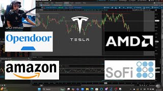 LIVE TECHNICAL ANALISYS !!! PALANTIR, SPY, LYFT, TESLA, GEV, UPS, CRWV, AMD, MICRON AND MUCH MORE !!