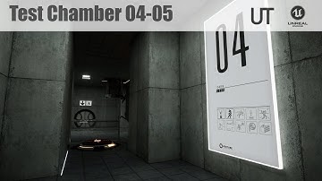 Portal: Test Chamber 04-05 (Unreal Engine 5.2)