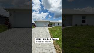 $295K • 3 Beds • 2 Baths • Incredible Value 🏡 #movingtoflorida #realestate #swflrealestate