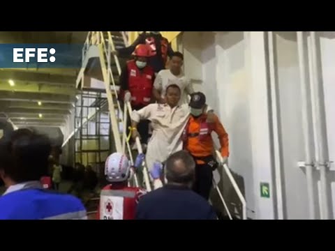 Six dead, 130 missing, and 107 rescued in Indonesia after ship sinks
