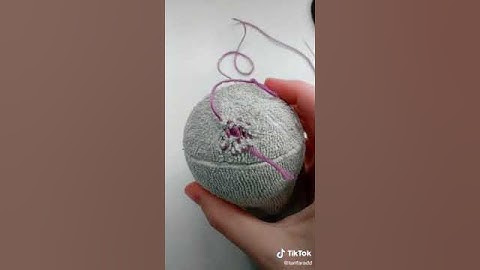 How to fix a hole in your sock