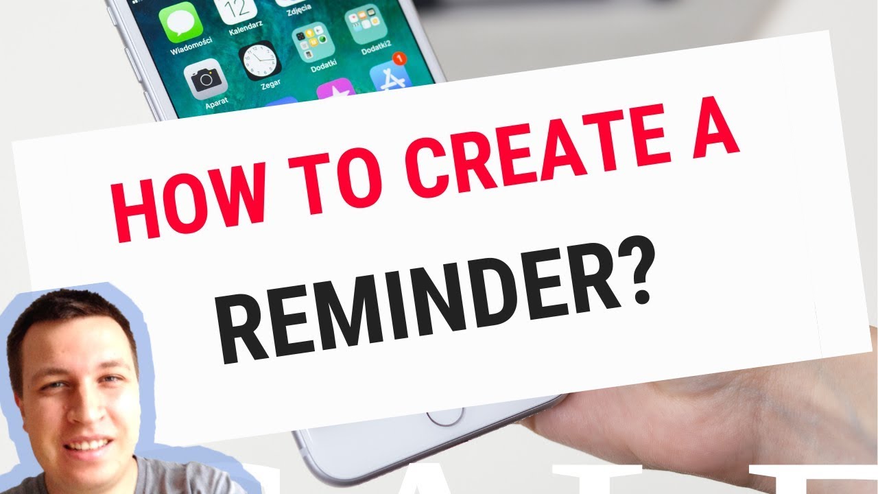 HOW TO CREATE A REMINDER ON IPHONE? - YouTube