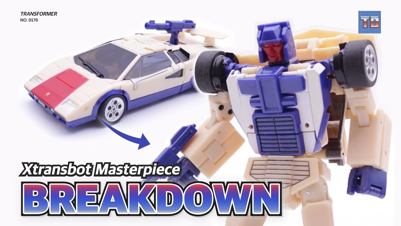 Transformer Xtransbot BREAKDOWN! Masterpiece scale robot toy video Review!