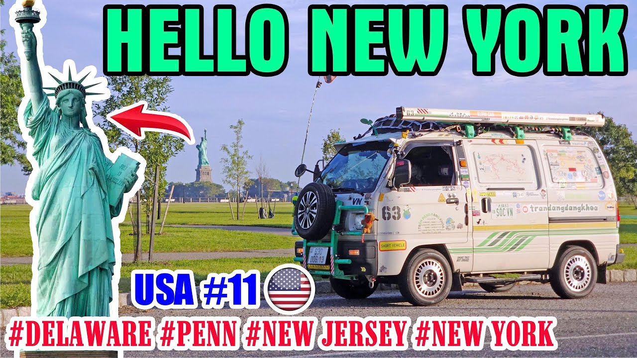 P10/T11~USA: XIN CHÀO NEW YORK | SÓC TỪ DELAWARE QUA NEW JERSEY,GHÉ JIM THORPE “THỤY SỸ CỦA NƯỚC MỸ”