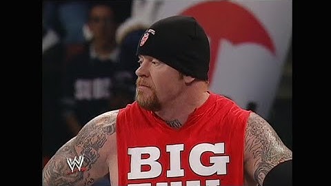 The Undertaker receives a present from Big Show! 02/13/2003