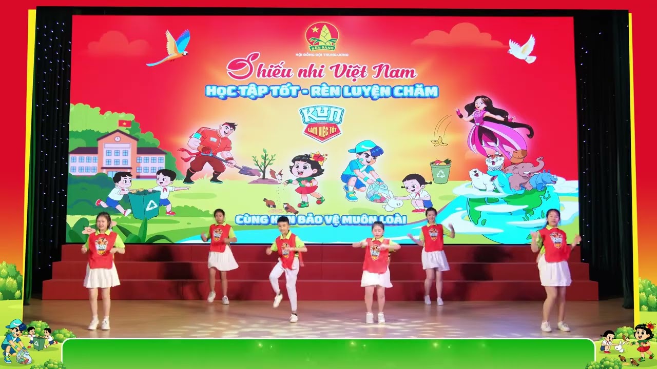 Bài Nhảy Mẫu  CÙNG KUN BẢO VỆ MUÔN LOÀI   YouTube