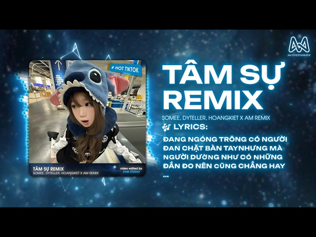 TÂM SỰ - SOLMEE, DYTELLER x AM REMIX - ĐANG NGÓNG TRÔNG CÓ NGƯỜI ĐAN CHẶT BÀN TAY REMIX TIKTOK