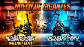 Qual a Melhor Bike Spinnig 13kg Magnética Gallant Elite ou Odin Fit