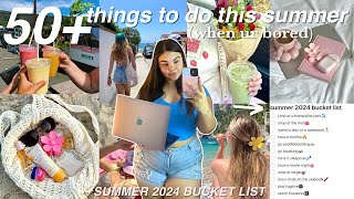 50+ things to do when ur bored this summer 🫐🧺 SUMMER BUCKET LIST 2024