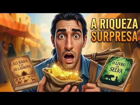 2 TALES | Ali Baba + 40 Thieves + The Jungle Book | Cartoon