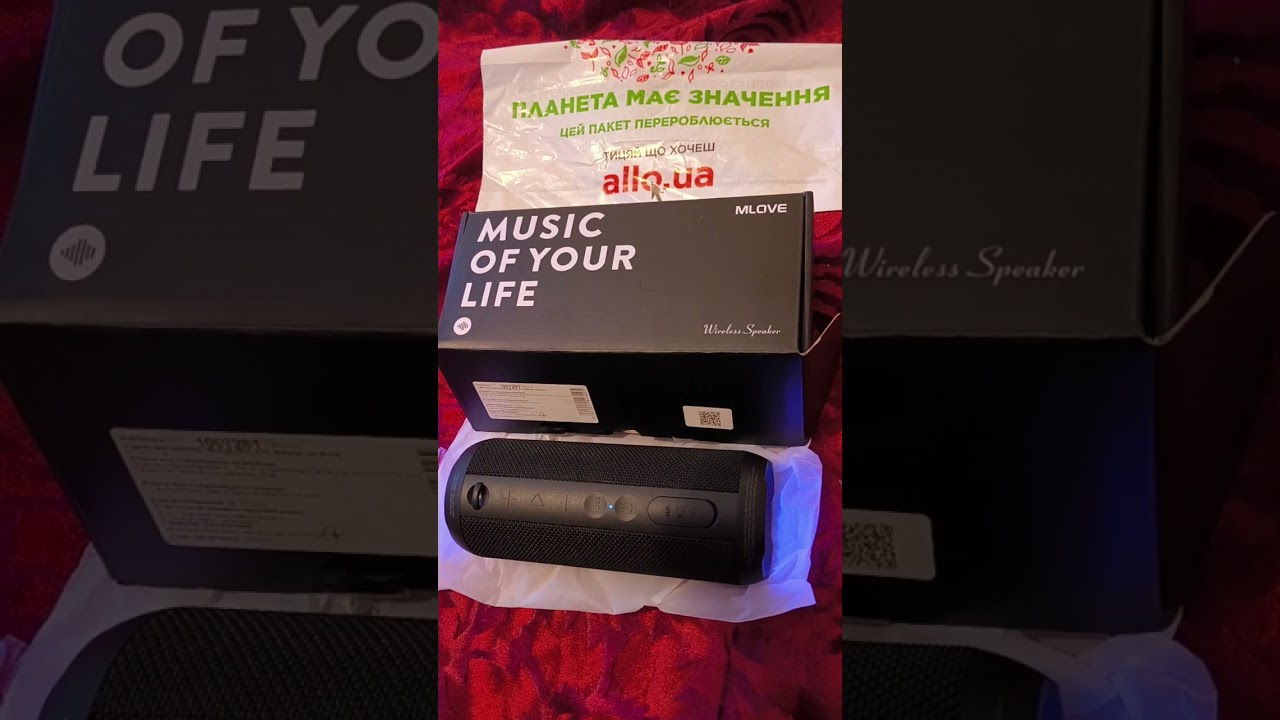 MLOVE   E6-L портативна колонка, покупка в АЛЛО