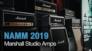 NAMM 2019 - Marshall Studio Series Amps