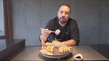 ¿Se debe comer sushi con las manos?