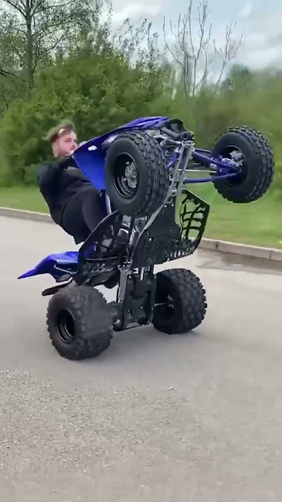 🏍 QUAD WHEELIE AND SCRAPE 🏍