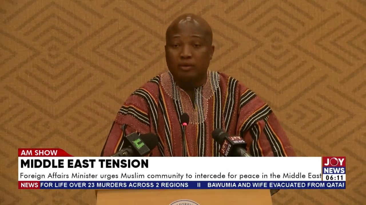 Foreign Affairs Minister urges Muslim community to intercede for peace in the Middle East | AM News