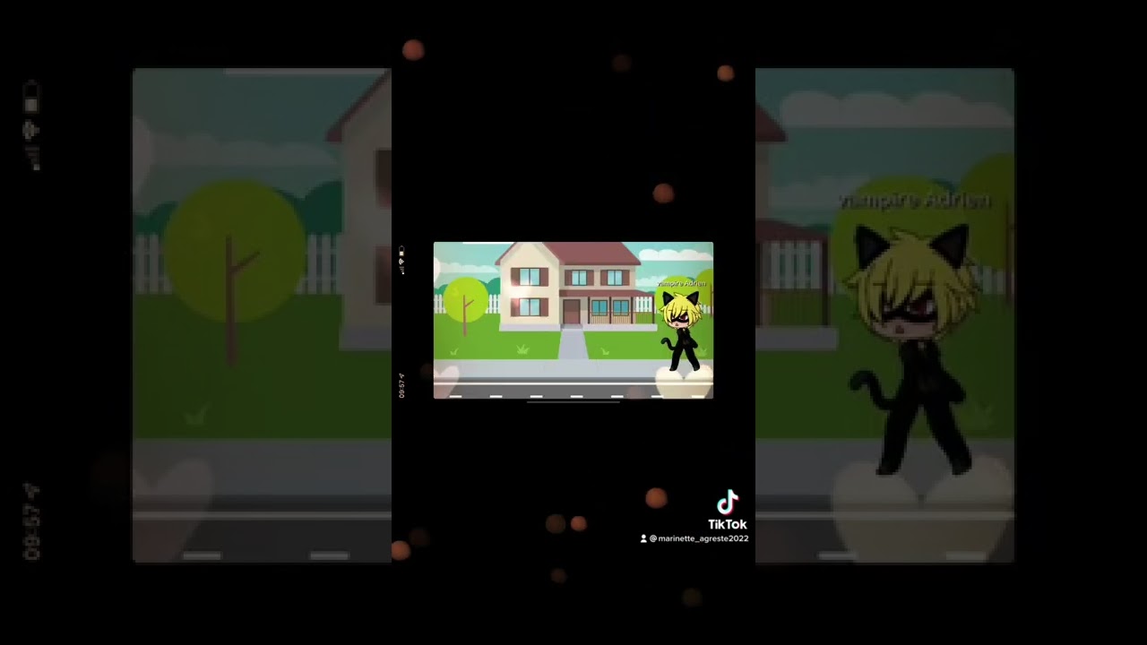 Cat Noir is a vampire