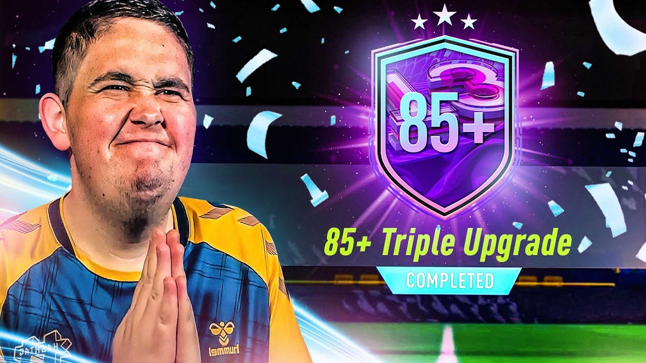 So I Opened my 85+ Triple Upgrade on FIFA 22...