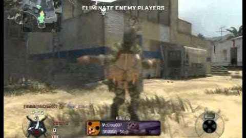 Random tomahawk kill across map FIRING RANGE