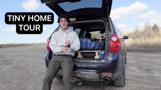 Car Home TOUR: Living in my 2012 Chevy Equinox