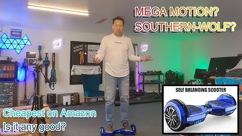 SOUTHERN WOLF Mega motion 6.5 Inch Hoverboard unboxing and first use Benson Chik