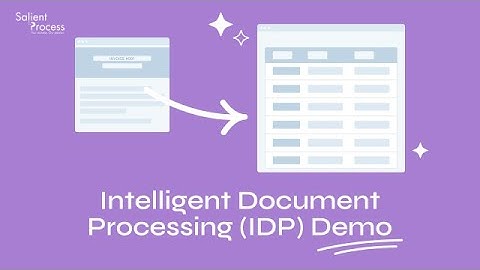 Demo | Intelligent Document Processing for workflow automations and more