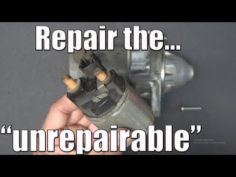 DIY: Repair a Denso starter solenoid from a Toyota