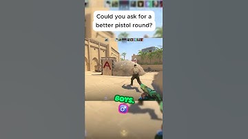 The BEST Pistol Round in CS History! 😱 #cs2 #counterstrike2