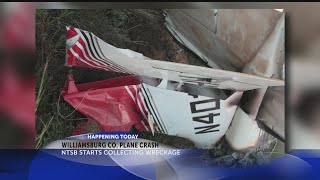 Investigators work Williamsburg County plane crash