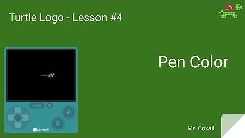 Turtle Logo - Lesson #4