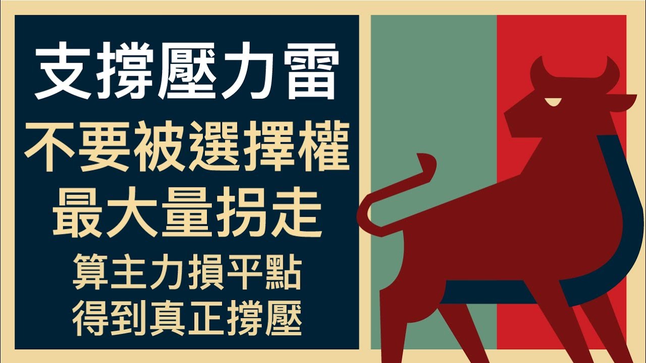 【選擇權支撐壓力表教學】支撐壓力雷！不要被選擇權最大量拐走，算損平點得到真正撐壓，2024年新角度看選擇權｜