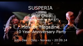 Susperia - Wild Child | Live @ Helvete Magazine 10 year anniversary party 20.09.14 - Oslo - Norway