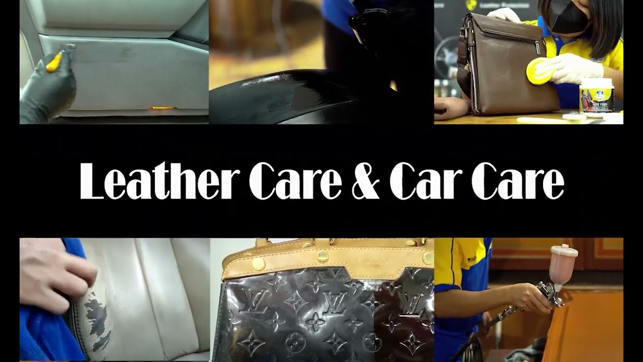 Otter Leather Care Product Demonstration - Leather Filler 