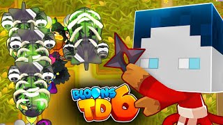 BASTIGHG SPIELT BLOONS TD 6 NUR MIT ZAUBERAFFEN