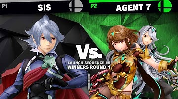 Launch Sequence #5 - Sis (Corrin) vs. Agent 7 (Pyra/Mythra, Fox, Kirby) SSBU Tournament