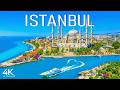 [4K] Istanbul 🇹🇷 The Only City on Two Continents? | Bosphorus &amp; Skyline
